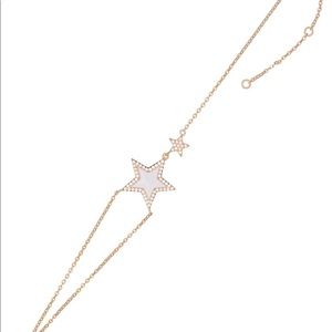 Star enamel bracelet,enamel star charm bracelet ,